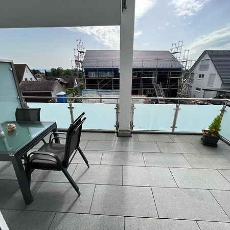 Seeblick Ferienwohnung Bodensee Friedrichshafen Exteriör bild
