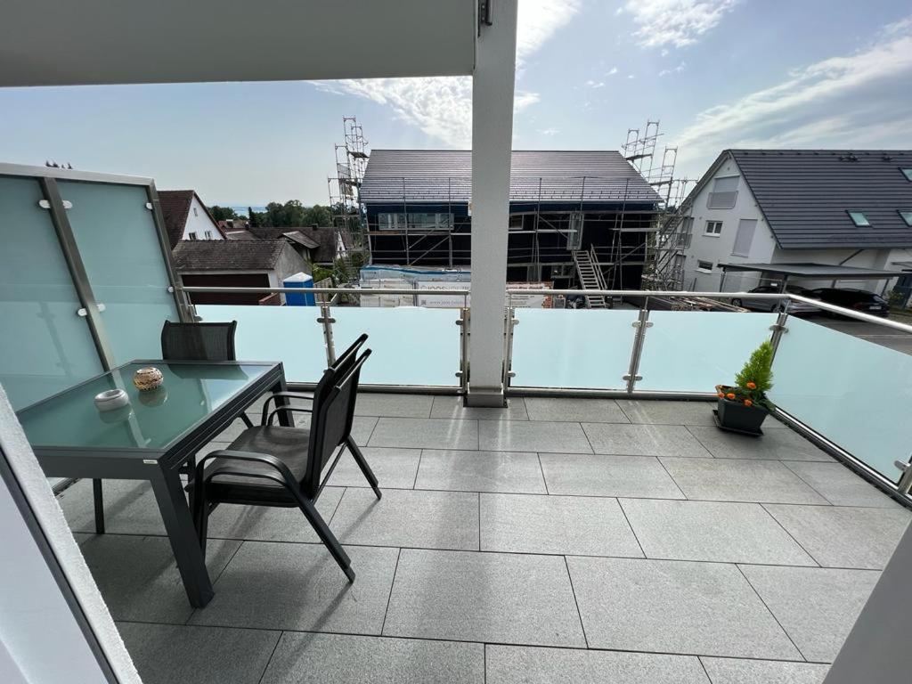 Seeblick Ferienwohnung Bodensee Friedrichshafen Exteriör bild